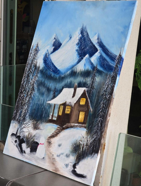 winter painting 1